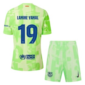 Camiseta de fútbol FC Barcelona Lamine Yamal 19 Niño 3ª equipación 2024-25